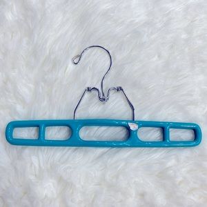 Vintage Pants Jeans Skirt Craft Plastic Clamp Turquoise Hanger Never Used W/Tag